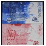 1999 United States Mint Uncirculated Coin Set