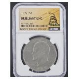 1972 Brilliant Unc. Eisenhower 