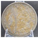 1921-D Morgan Silver Dollar