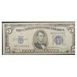 Series 1934C $5 Silver Certificate