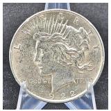 1922 Silver Peace Dollar