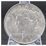 1922 Silver Peace Dollar