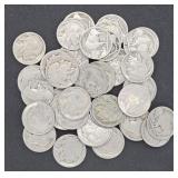 40x NODATE Buffalo Nickels