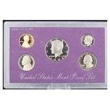 1989 United States Mint Proof Set
