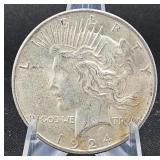 1924 Silver Peace Dollar