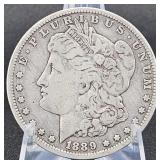 1889-O Morgan Silver Dollar
