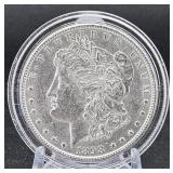Uncirculated 1898 Morgan Silver Dollar