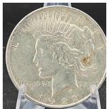 1922 Silver Peace Dollar