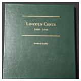 1909-1958 Lincoln Cents Coin Album