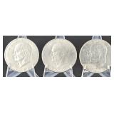 3x Ike Dollars(1972-D, 1976-D, 1978-D)