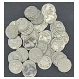 40x NODATE Buffalo Nickels