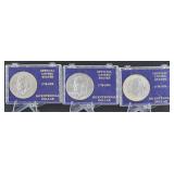 3x Ike Dollars(1976 Bicentennial)