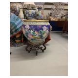 Ly Vintage Chinese Cloissone Bowl