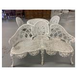 4 piece metal patio furniture set