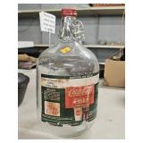 Vintage Coca-Cola 1 Gallon Glass Syrup Jug