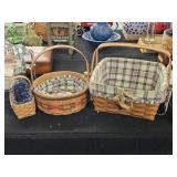 Assorted Longaberger Baskets