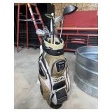 Ogio golf bag  w taylormade clubs