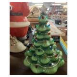 Ceramic Christmas tree - battery operated