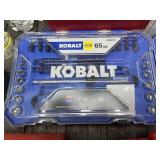 Kobalt 65pc socket & screwdriver set