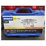 Kobalt 118pc pro90 ratchet mechanic tool set