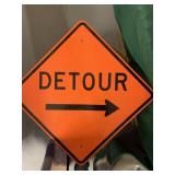 Detour sign