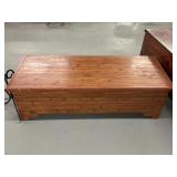 Wooden chest