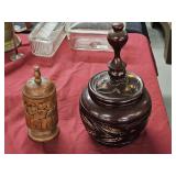 Vintage Wooden Vessels