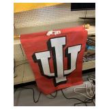 IU Flag with Pole and Mounting Bracket