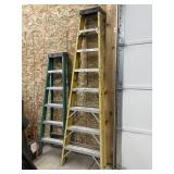 Werner yellow 8ft A-frame ladder