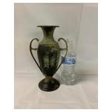 Brass Double handled vase