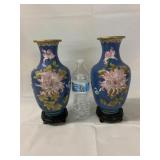 Pair of Cloisonnï¿½ Vases
