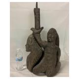 Hand Carved Wooden African figure