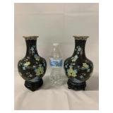 Pair of Cloisonnï¿½ Vases