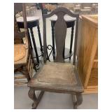 Vintage Wooden Rocking Chair