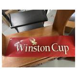 Vintage Plastic Winston Cup Sign