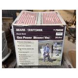 Sears craftsman hand held gas power blower/vac