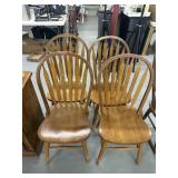 4 dining room table chairs