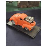 Muscle Machines Metal Orange Hot Rod Car