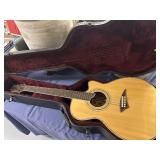 Dean acoustic guitar in case