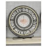 Harley Davidson Wall Mounted Neon Clock