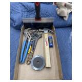 Adjustable wrenches Allen wrenches and cut off