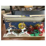 Vintage Santa Clipper Candy Container in box