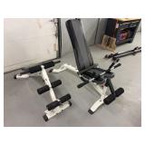 Incline & decline bench & pull up bar