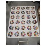 Large Hand-Stitched Quilt