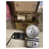 2 vintage cameras in case