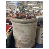 Large crock planter