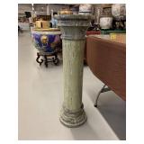 Green Marble Pedestal