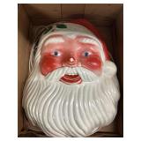 Vintage Noma Santa Claus Face Light up