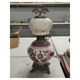 Vintage Fostoria Oil Lamp
