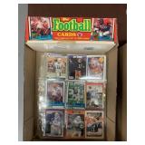 Flat & pages of sports cards